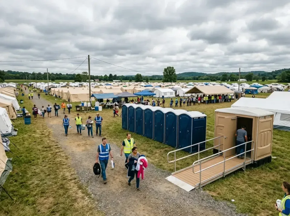 disaster-relief-camp-restrooms-010 — frequently asked questions, Dumpster & Portable Bathrooms Rental in Mount Healthy Heigh…